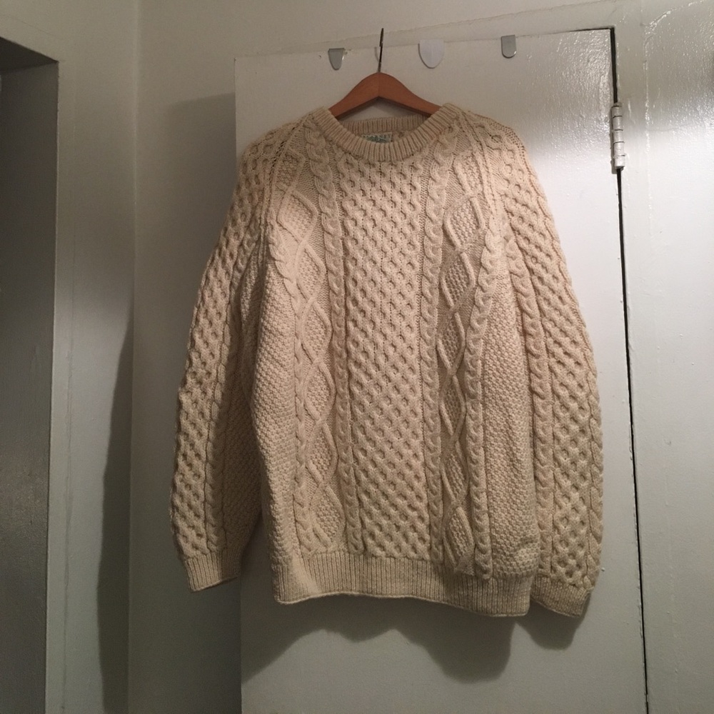 Handmade Irish sweater